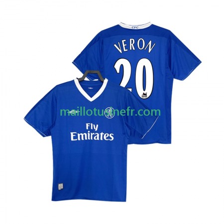 Maillot de Foot Chelsea VERON 20 2003 Domicile Retro 2005